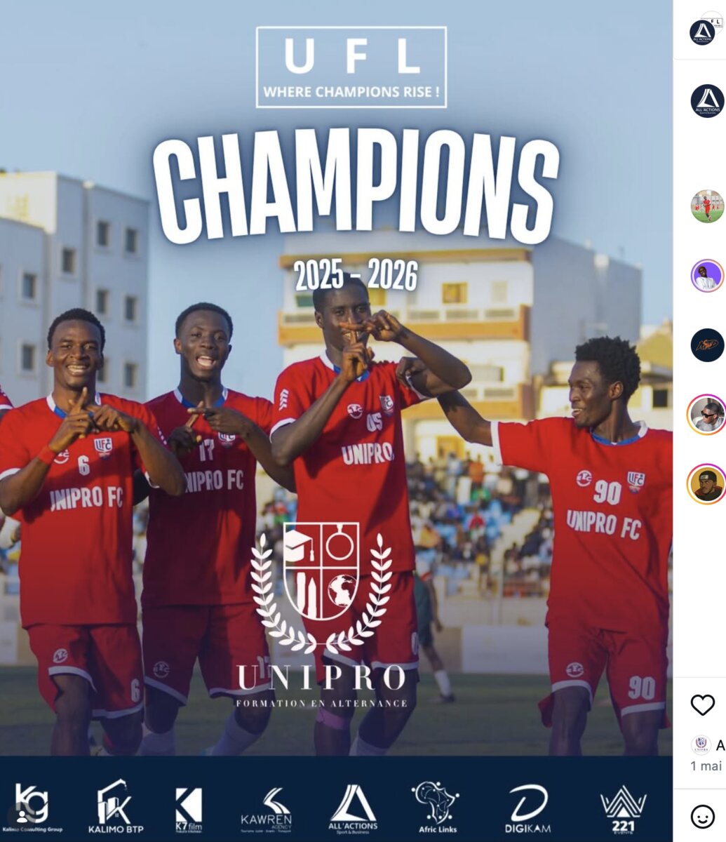 Équipe UNIPRO FC